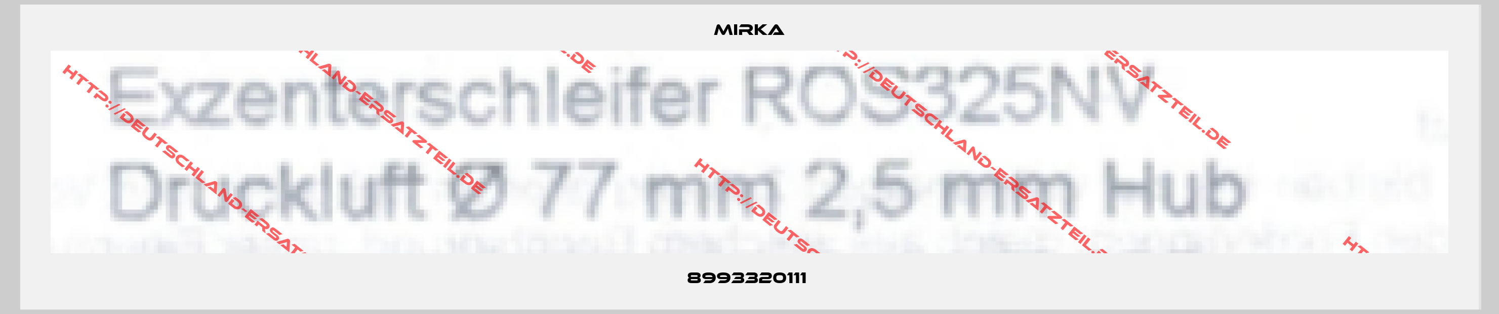Mirka-8993320111 