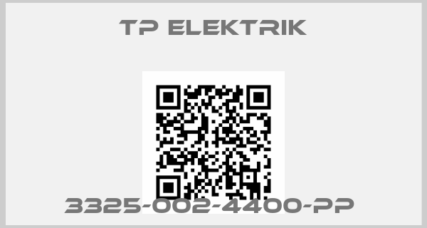 TP ELEKTRIK-3325-002-4400-PP 