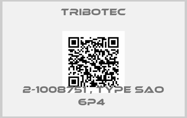 Tribotec-2-1008751 , type SAO 6P4 