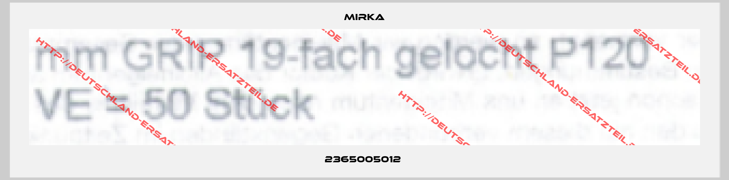 Mirka-2365005012 