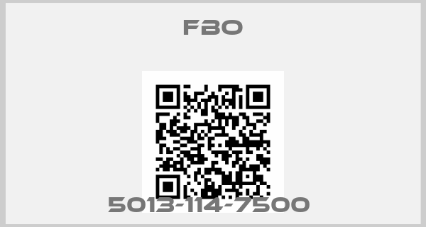 FBO-5013-114-7500 