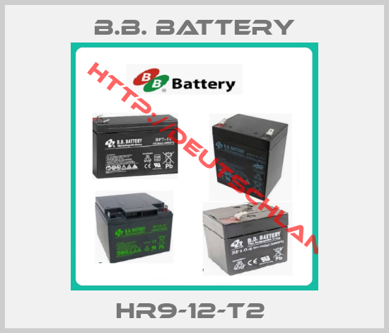 B.B. Battery-HR9-12-T2 