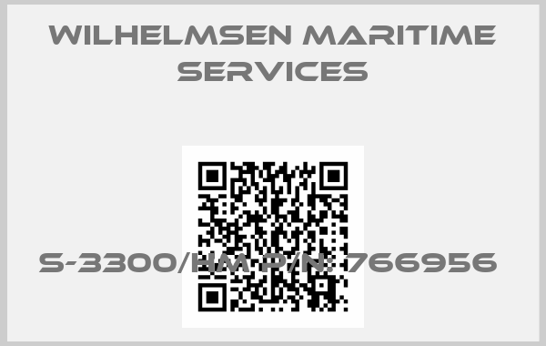 Wilhelmsen Maritime Services-S-3300/HM P/N: 766956 