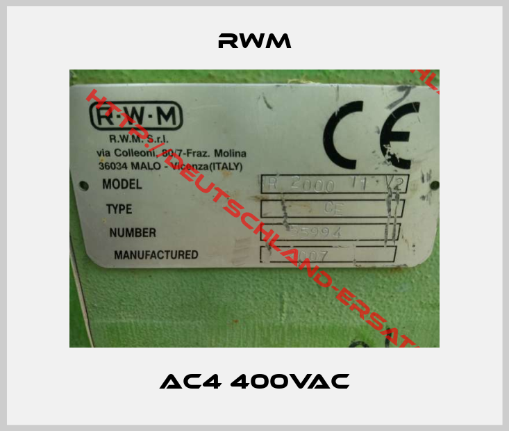 RWM-AC4 400VAC