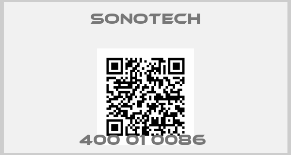 SONOTECH-400 01 0086 