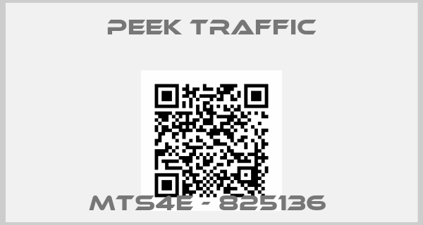 PEEK TRAFFIC-MTS4E - 825136 