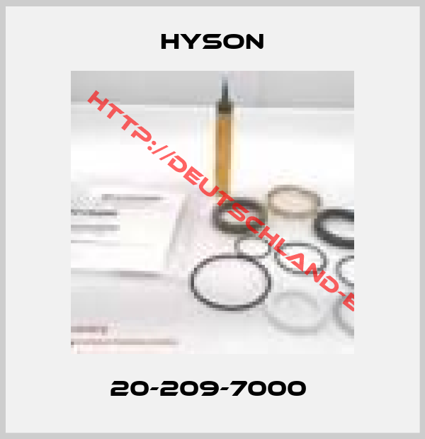 Hyson- 20-209-7000 
