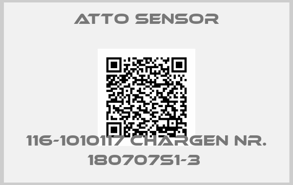 Atto Sensor-116-1010117 Chargen Nr. 180707S1-3 