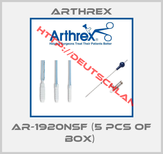 Arthrex-AR-1920NSF (5 pcs of box) 