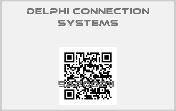 Delphi Connection Systems-54200211 