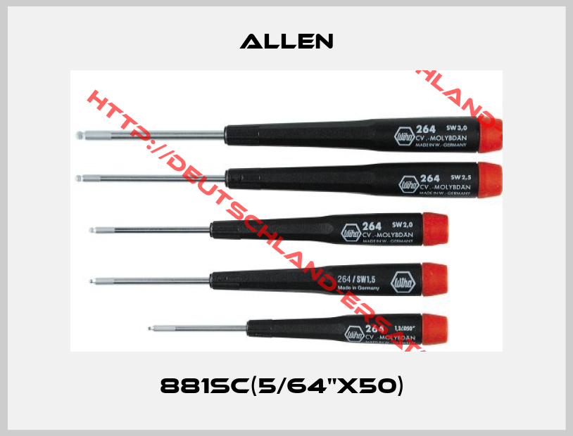 ALLEN-881SC(5/64"x50) 