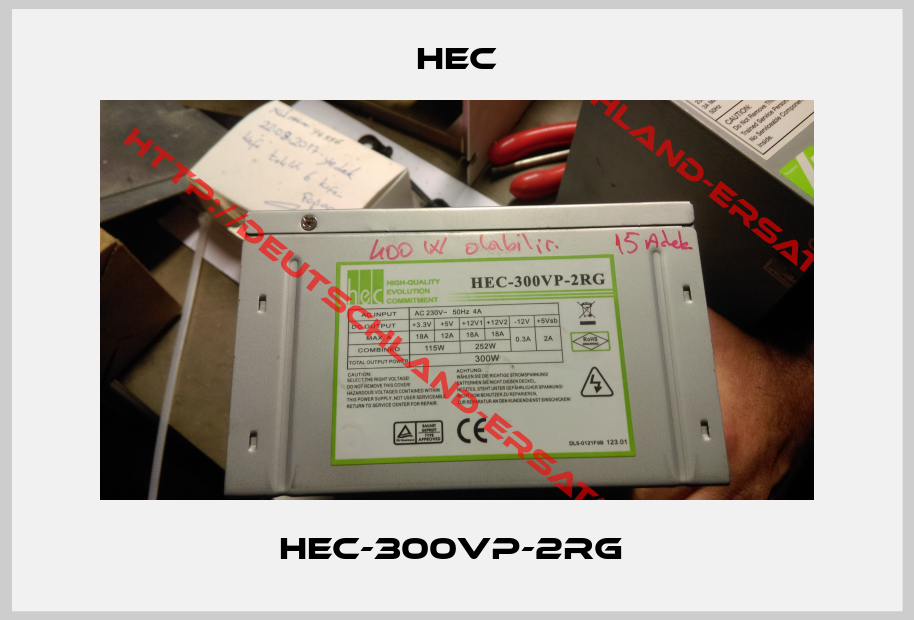 HEC-HEC-300VP-2RG 
