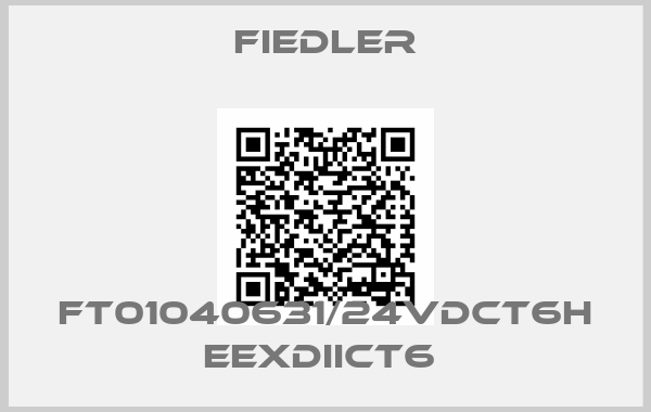 Fiedler-FT01040631/24VDCT6H EEXDIICT6 