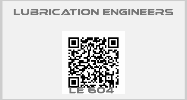 Lubrication Engineers-LE 604 