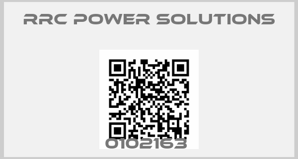 RRC POWER SOLUTIONS-0102163 