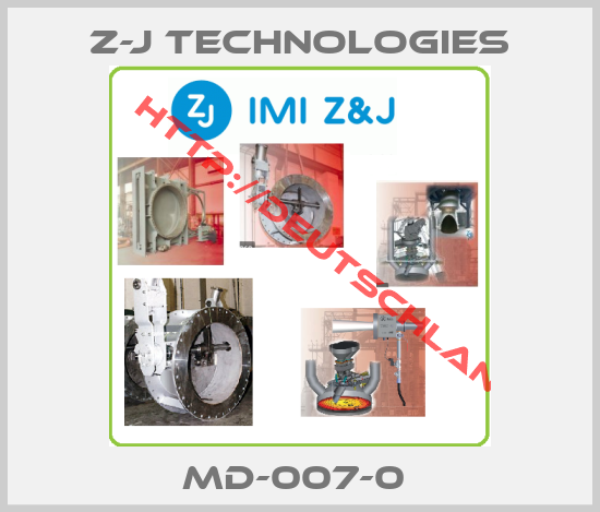 Z-J Technologies-MD-007-0 