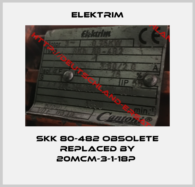 Elektrim-skk 80-482 obsolete replaced by 20MCM-3-1-18P 