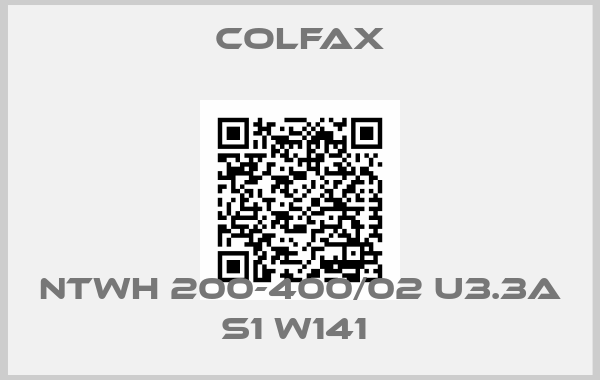 Colfax-NTWH 200-400/02 U3.3A S1 W141 
