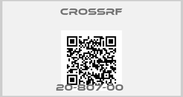 crossrf-20-807-00 