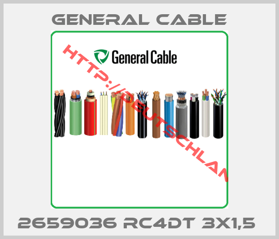 General Cable-2659036 RC4Dt 3x1,5 