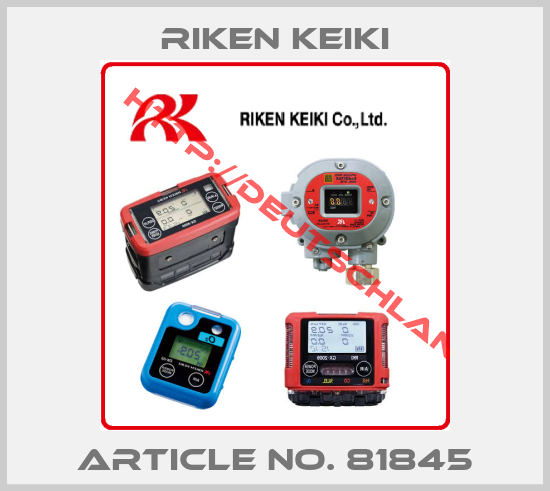 RIKEN KEIKI-Article no. 81845