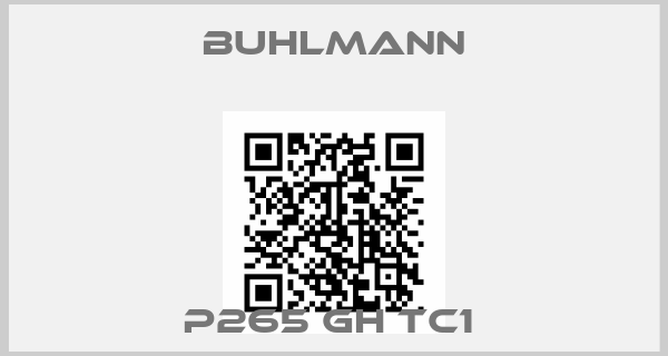 Buhlmann-P265 GH TC1 