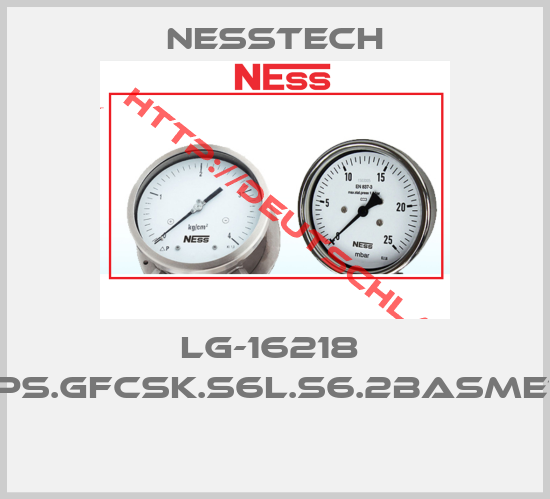 Nesstech-LG-16218  PB.4.21.0-50KPa.PS.GFCSK.S6L.S6.2BASME150LbRF.LB.PF.05 