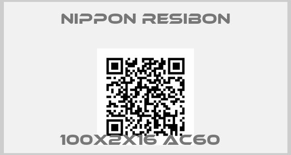 NIPPON RESIBON-100X2X16 AC60  