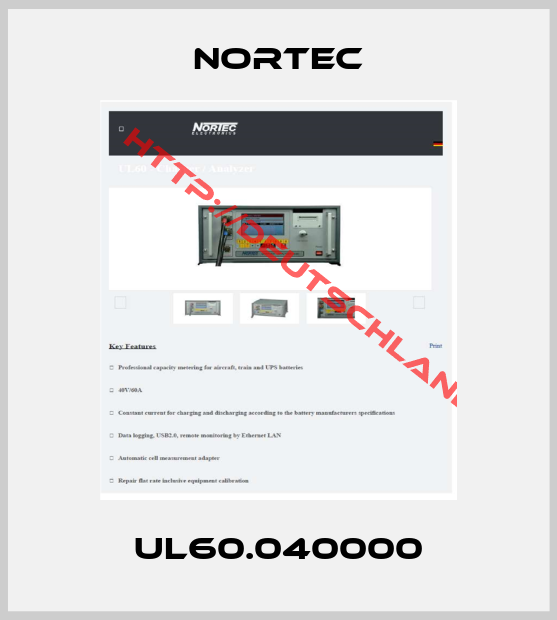 NORTEC-UL60.040000