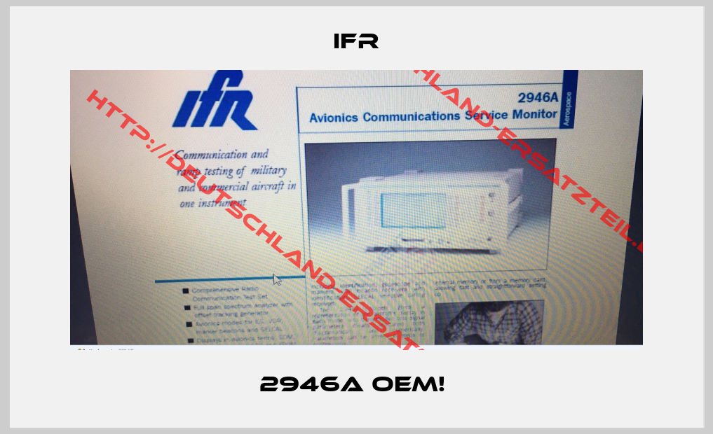 IFR-2946A OEM! 