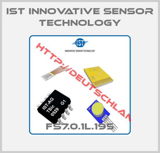IST Innovative Sensor Technology-FS7.0.1L.195