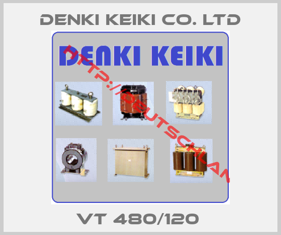DENKI KEIKI CO. LTD-VT 480/120 
