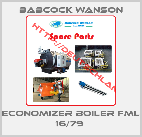 Babcock Wanson-ECONOMIZER BOILER FML 16/79 