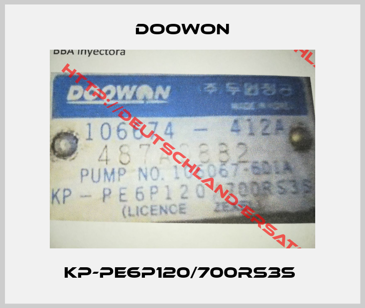Doowon-KP-PE6P120/700RS3S 
