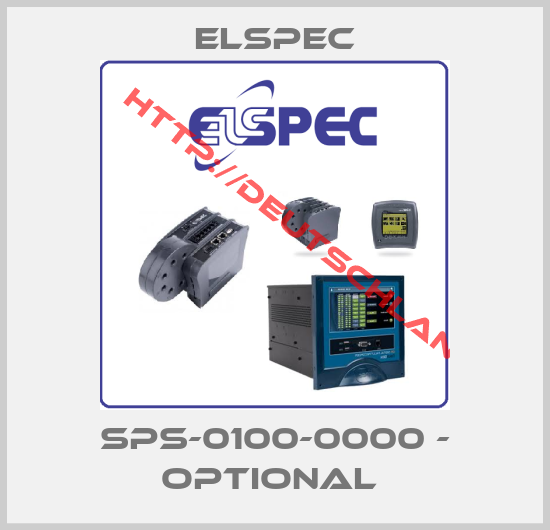 Elspec-SPS-0100-0000 - optional 