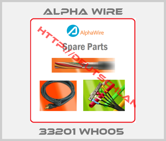 Alpha Wire-33201 WH005 