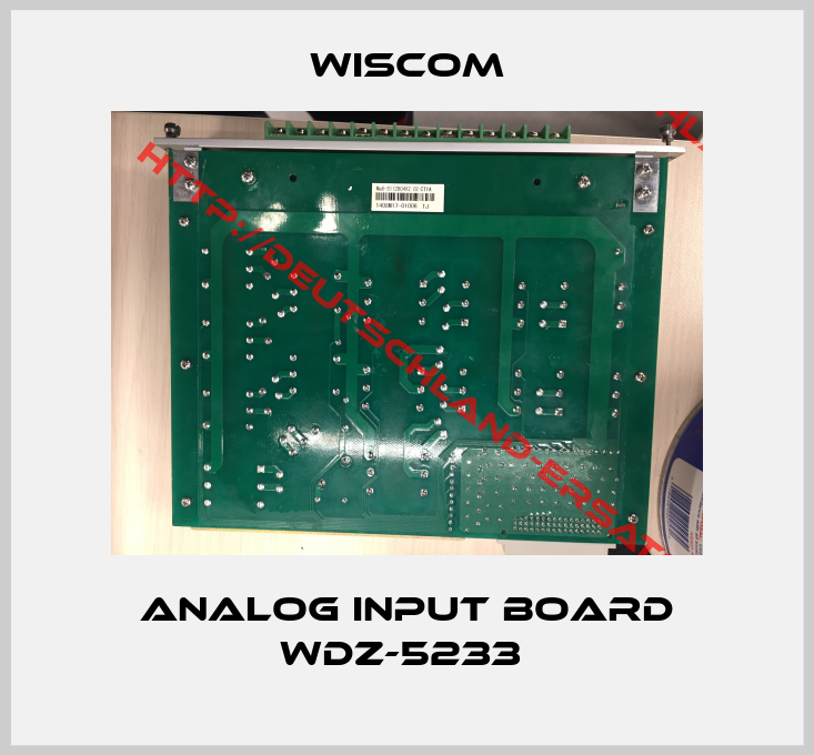 Wiscom-Analog input Board WDZ-5233 