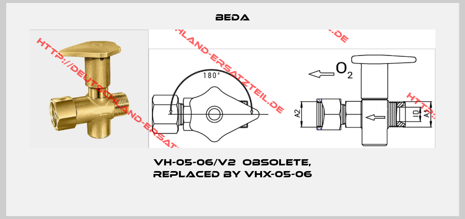 BEDA-VH-05-06/V2  obsolete, replaced by VHX-05-06 