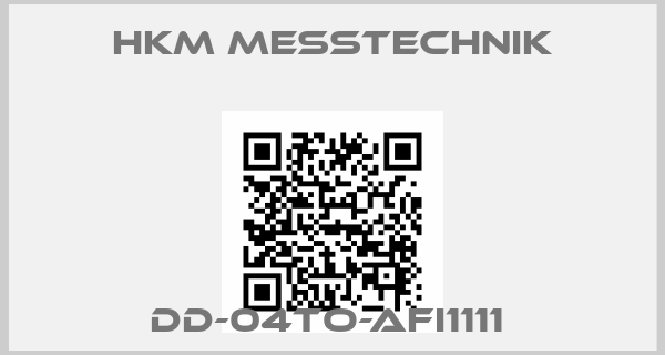 HKM Messtechnik-DD-04TO-AFI1111 