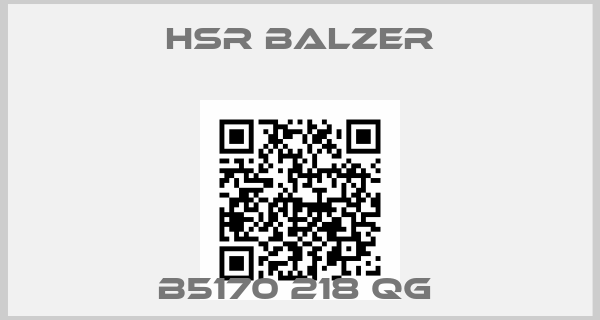 HSR BALZER-B5170 218 QG 