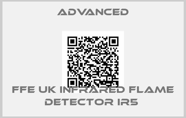 Advanced-Ffe UK Infrared Flame Detector IR5 