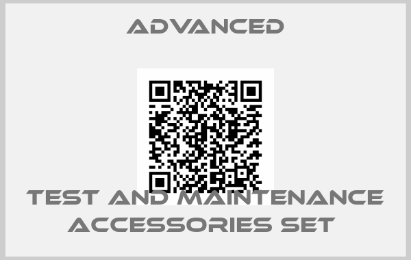 Advanced-Test and Maintenance Accessories Set 