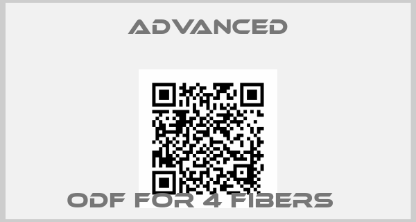 Advanced-ODF for 4 fibers  
