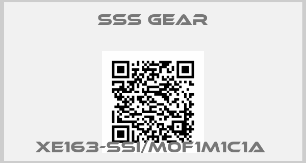 Sss Gear-XE163-SSI/M0F1M1C1A 