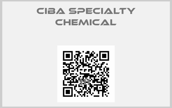 Ciba Specialty Chemical-111 