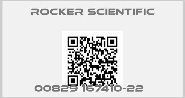 Rocker Scientific-00829 167410-22  