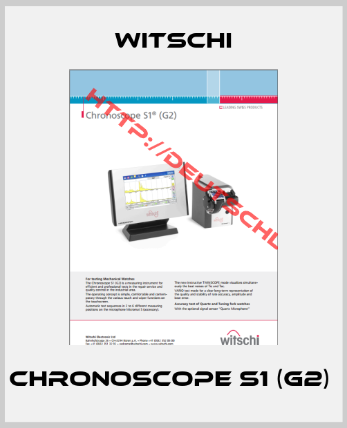 WITSCHI-Chronoscope S1 (G2) 