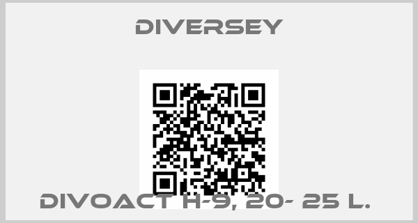 DIVERSEY-Divoact H-9, 20- 25 l. 
