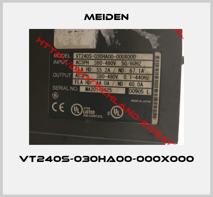 Meiden-VT240S-030HA00-000X000 