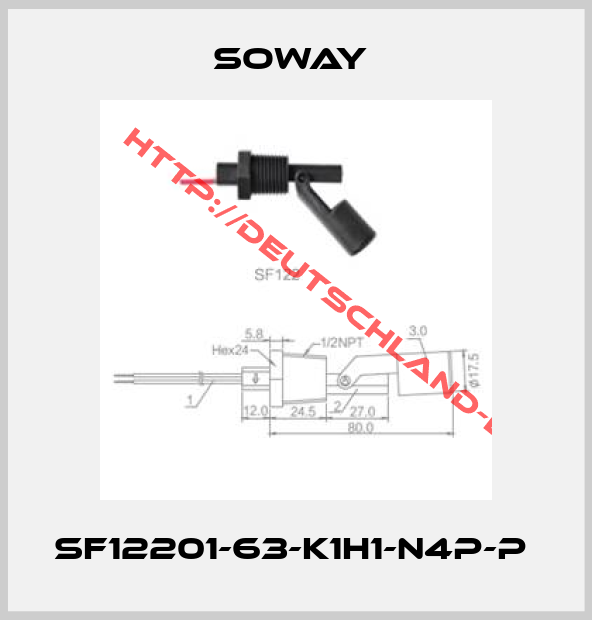 SOWAY -SF12201-63-K1H1-N4P-P 